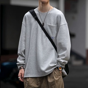 ★SIMPLE DESIGN ROUND NECK SWEATER　　　A0755