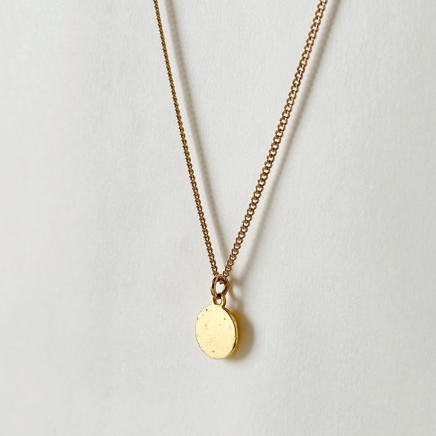 N5473】Christian Dior mini coin necklace/クリスチャンディオール