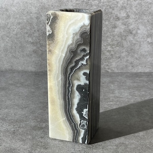 Zebra Stone ゼブラストーン|candle holder キャンドルホルダー|インテリア|天然石 パワーストーン gem stone