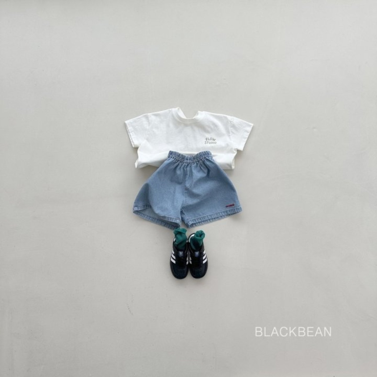 [BLACKBEAN] Flow Tee / [블랙빈] 플로우티