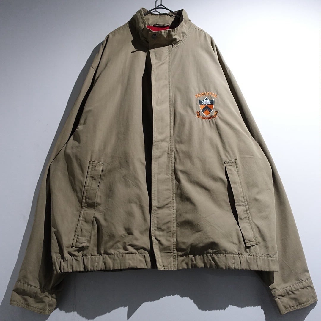 "CUTTER & BUCK" Begie Logo Desgin Nylon Blouson
