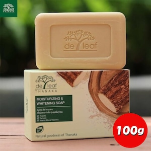 Deleaf  ミャンマー タナカ 洗顔石鹸（100g）