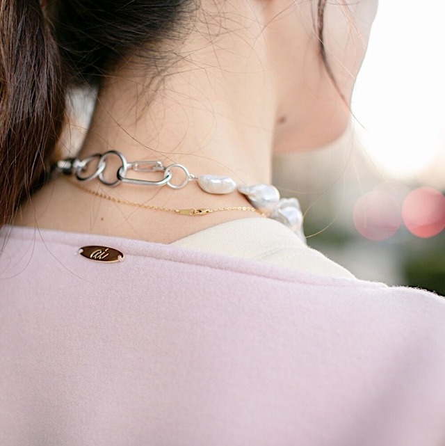 (original) neo coat 　（ライトピンク×ライトグレー）