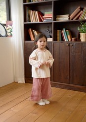 韓国子供服 / 26Autumn / 〖取寄〗ko and ko / ステッチT/ ベビー服 / キッズ服 *XXS~L*