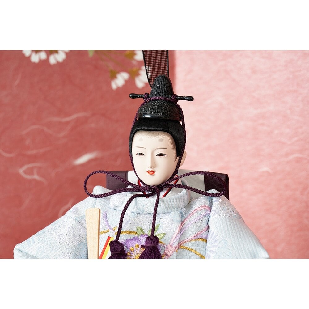 雛人形 三段飾り | 久月 | 収納三段 親王官女飾り 銘木シリーズ 檜