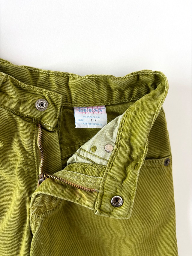 【2T相当・vintage】USA製　guessショートパンツ