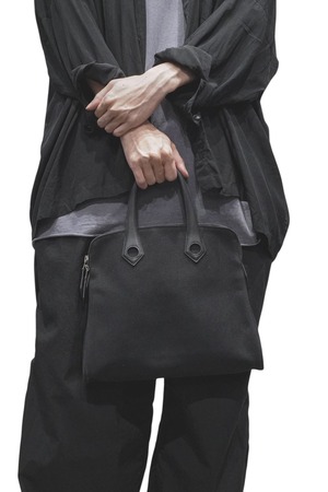 “HERMÈS” Toile H & Leather Hand Bag Made in FRANCE — “SAC HEEBOO PM” Model