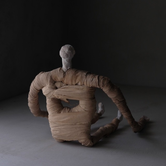 Plaster statue