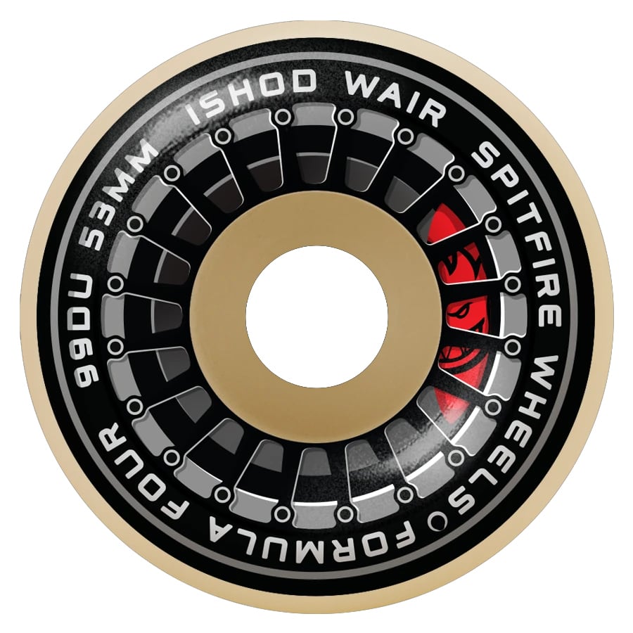 SPITFIRE / F4 / ISHOD BURNOUTII NATURAL CLASSIC / 53mm / 99DU