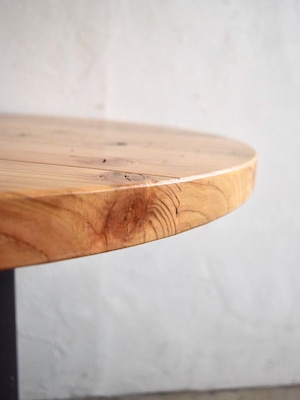Table top board 〔old lumber：circle〕