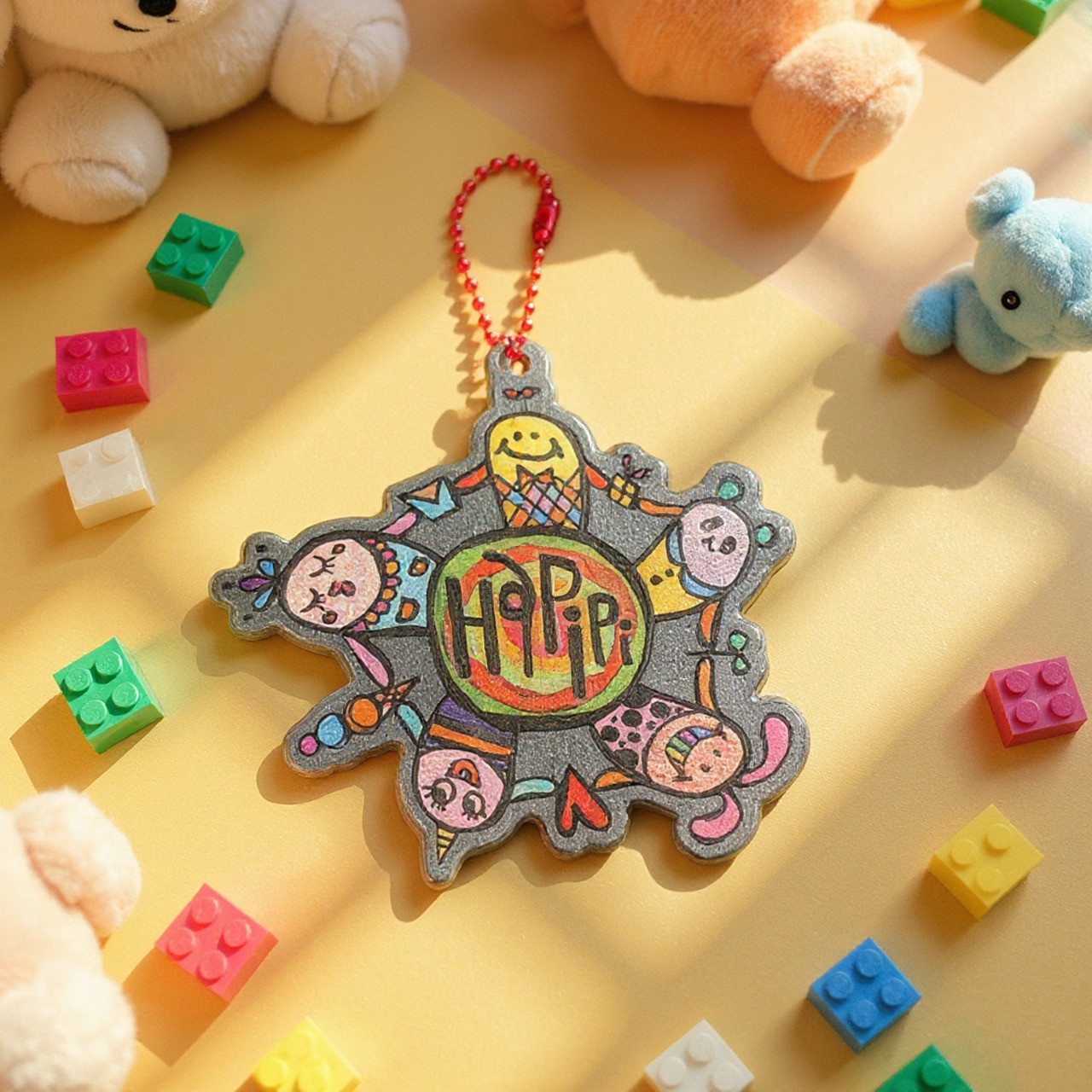 pipiアクリルキーホルダー ハピピ