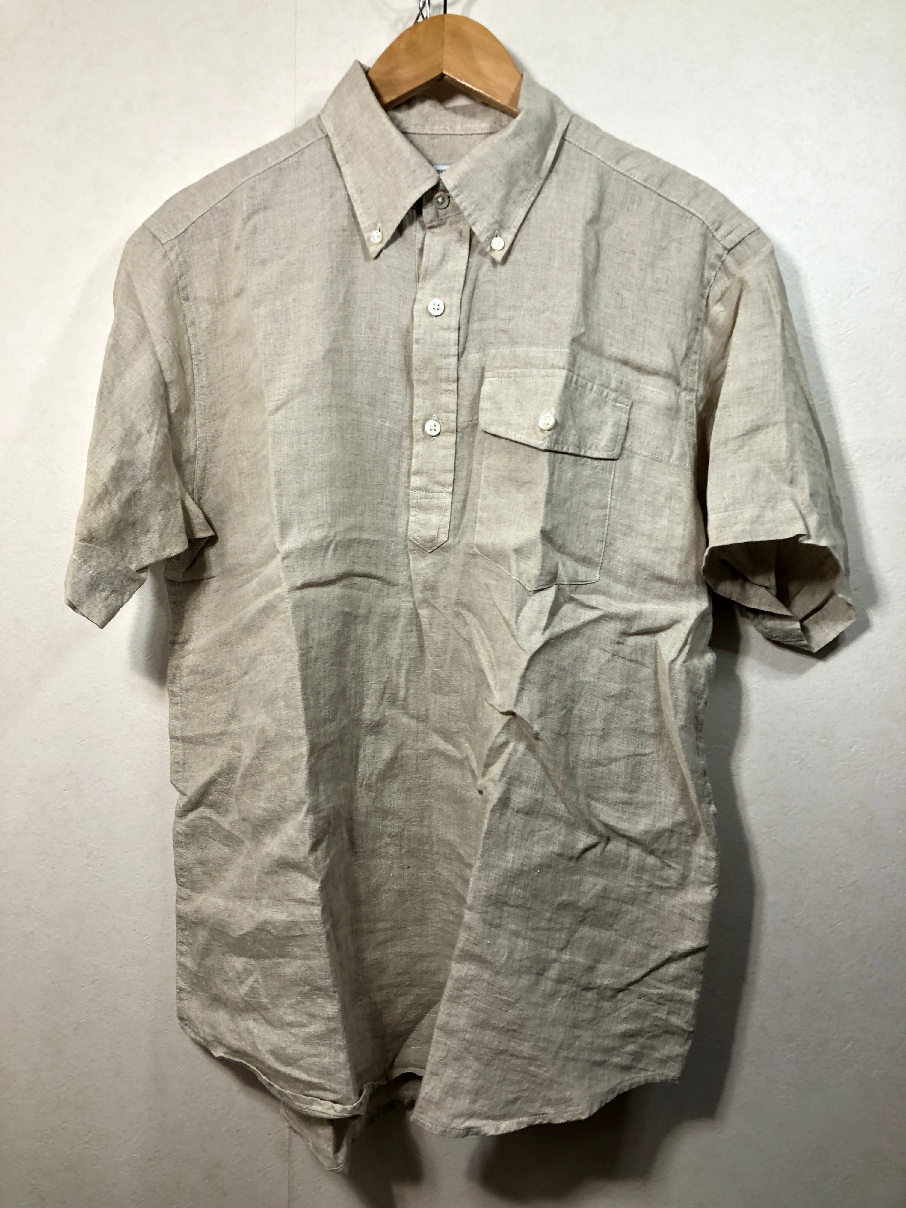 040562○ ENGINEERED GARMENTS POPOVER B/D SHIRT S プルオーバー 