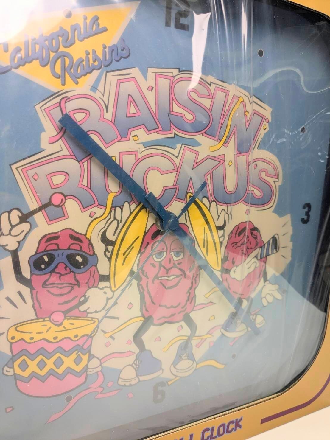 ☆【The California Raisins / カリフォルニア レーズン 】壁掛け時計⏰️〚アメリカン雑貨 アメトイ〛