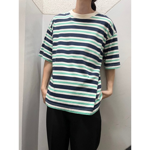 00's anchor blue ボーダーTシャツ