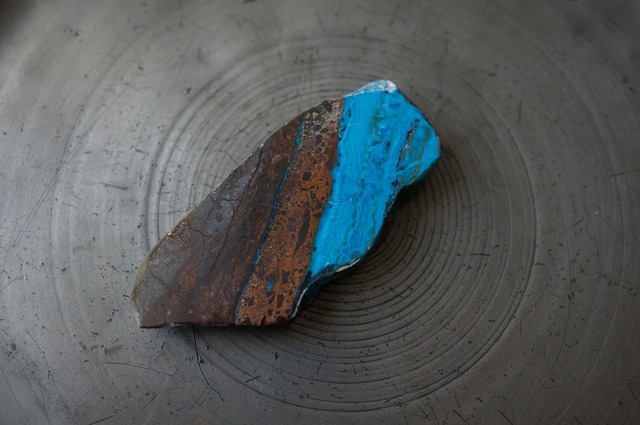 ペルー産クリソコラ(ブルーオパール) Chrysocolla (Blue Opal) 2146