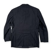 上下セット SUITS TAKEO KIKUCHI タケオキクチ ストライプ ダブル スーツ セットアップ サイズ 2 /ビンテージ/裾ダブル