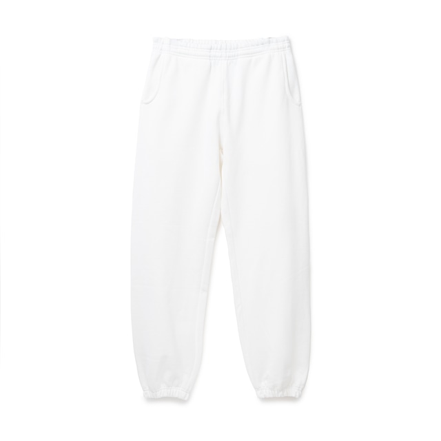 15oz Garment Dye Regular Sweat Pants  <White>