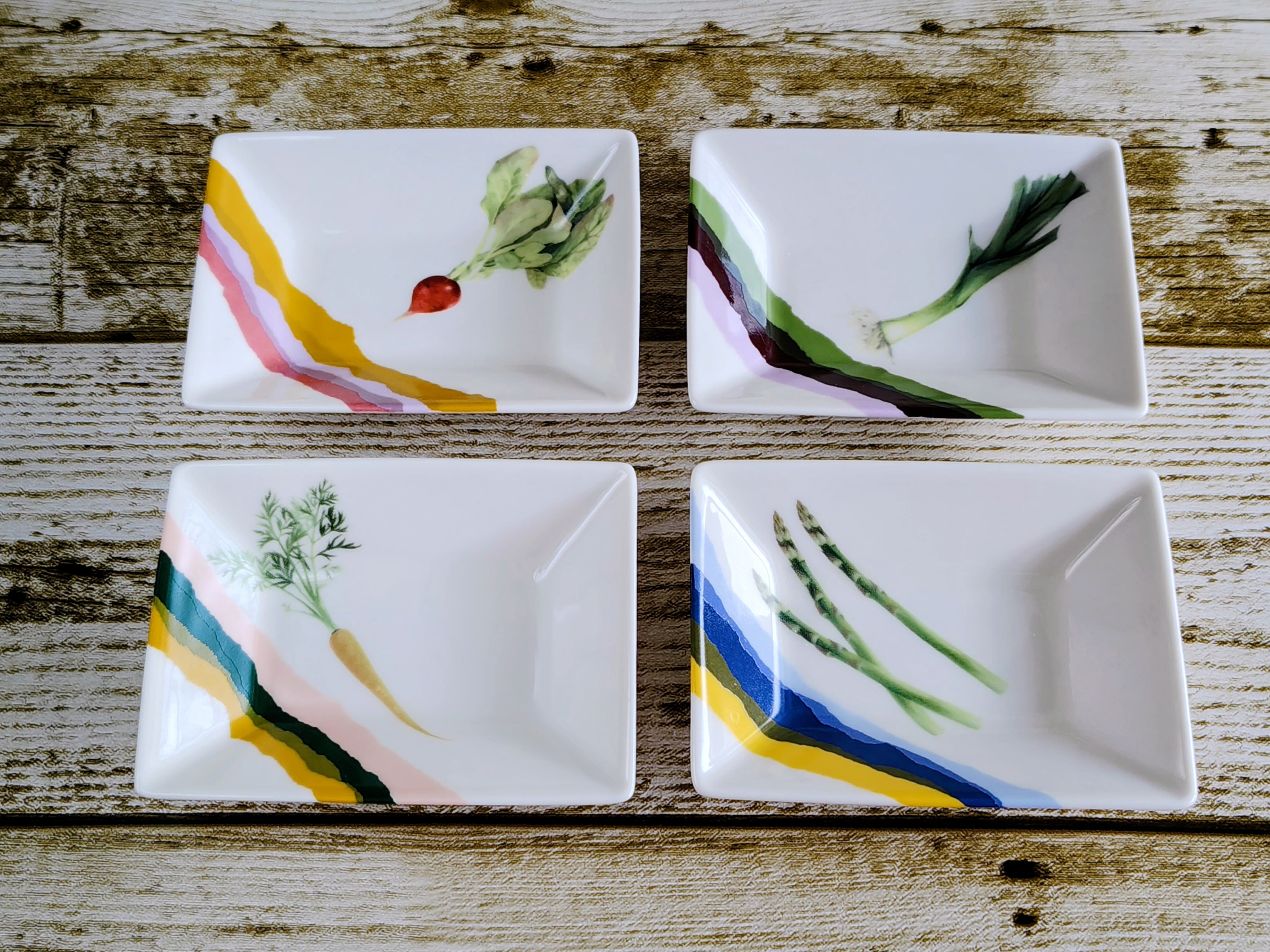 ポーセラーツ転写紙 Vegetables Small A5タイプ
