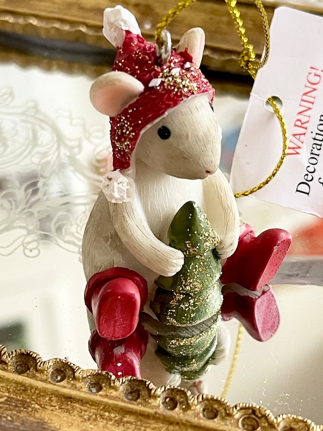 『GISRLA GRAHAM』クリスマス マウスオーナメント② Christmas Mice　イギリス製