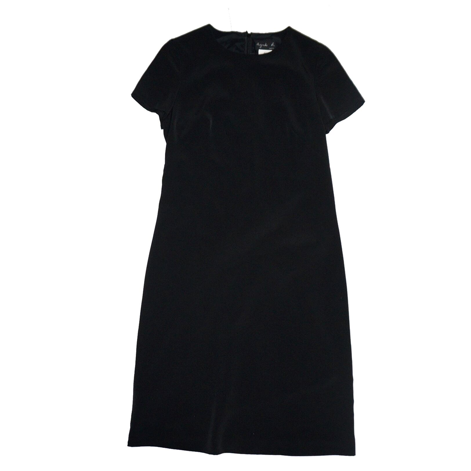 agnes b. black dress | boutique goldenwool vintage&used