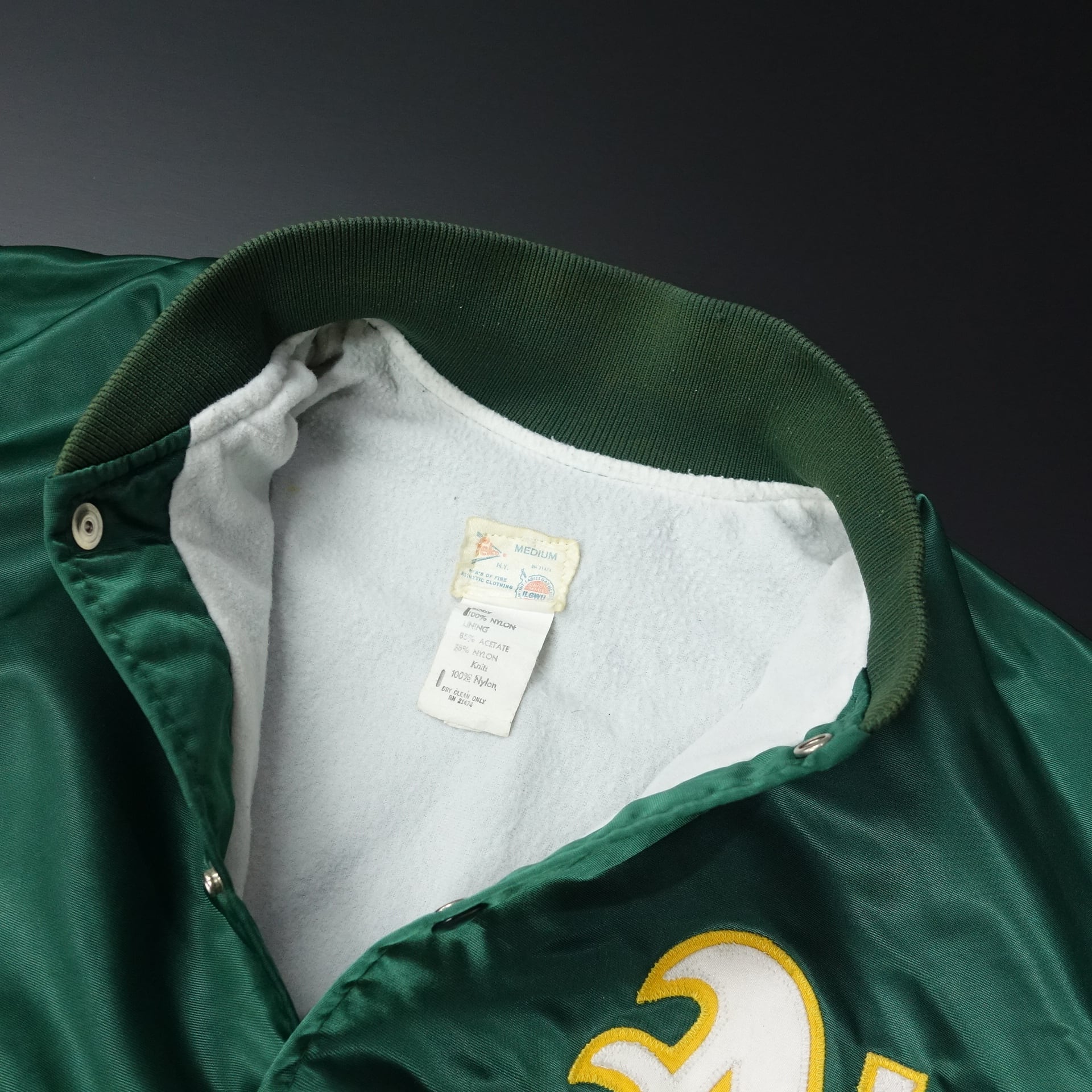 70s~ Vintage felco フェルコ スタジャン MLB アスレチックス 70s~ Vintage felco フェルコ スタジャン MLB アスレチックス