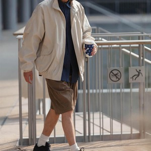 ビッグシルエット薄手ブルゾン　MT0190001