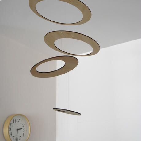 1枚の板から生まれたモビール。【tempo mobile】satellite