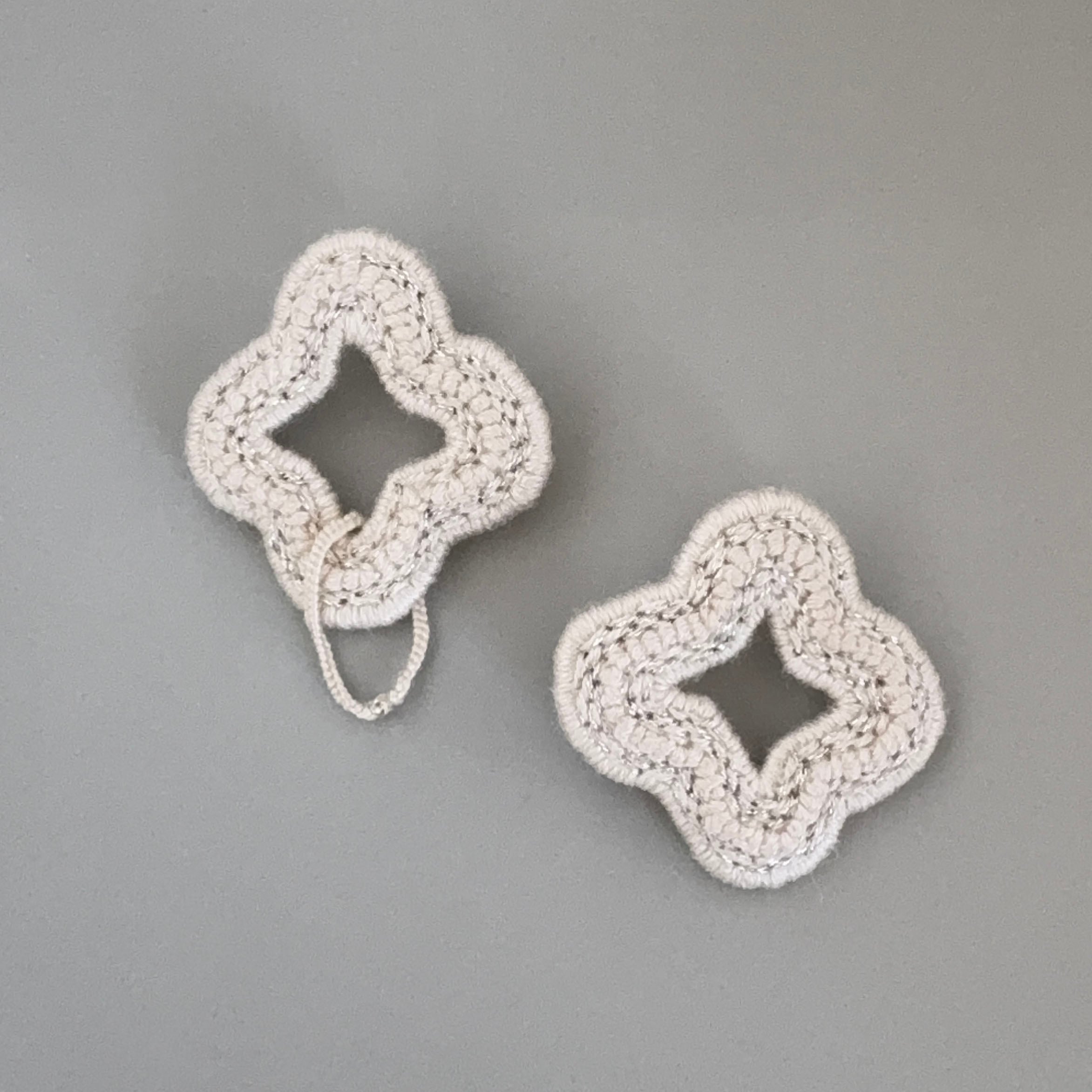 asymmetric loop earrings no.19