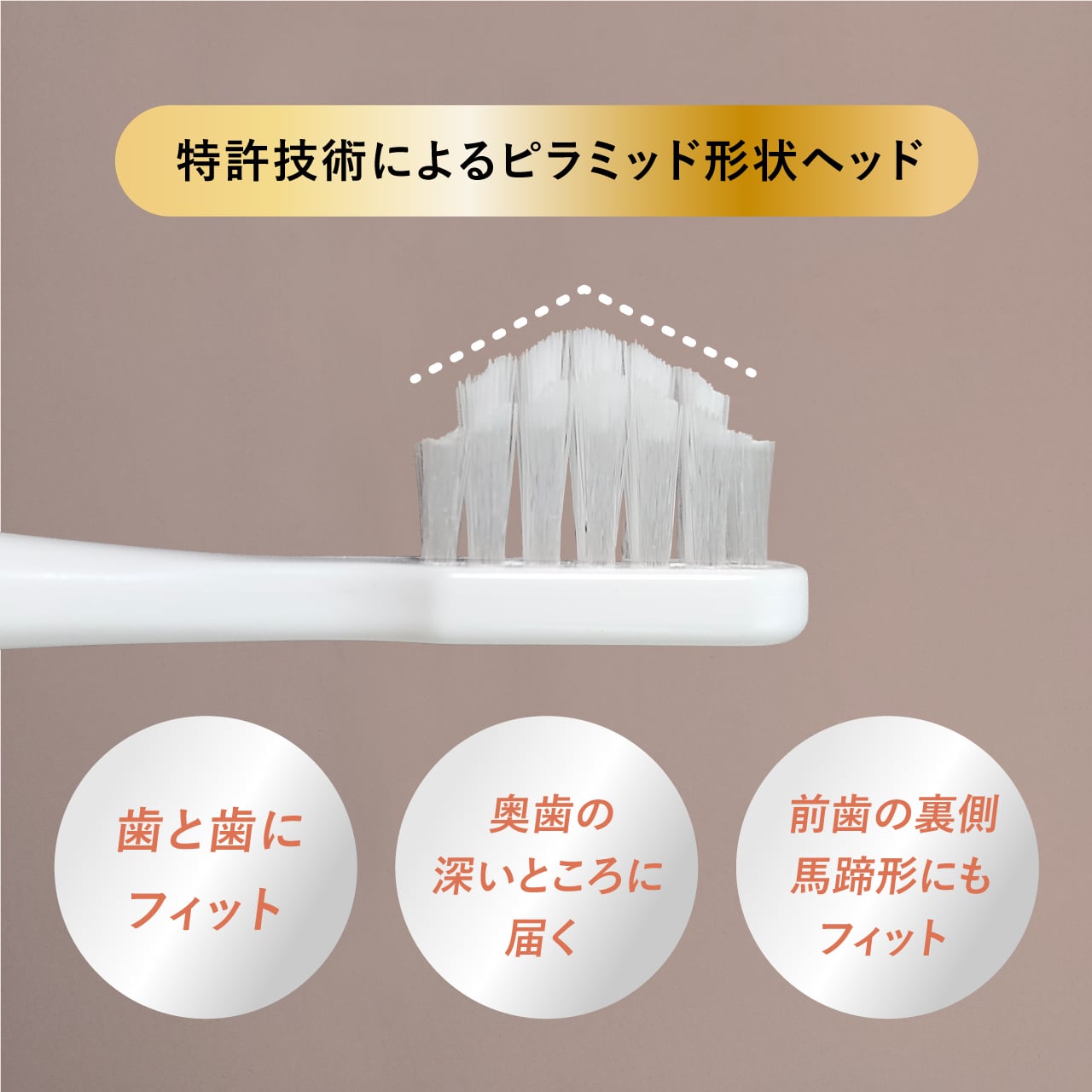 奇跡の歯ブラシ ソニック〉 交換用ヘッド5本 | kisekinohaburashi 奇跡の歯ブラシ ソニック〉 交換用ヘッド5本 | kisekinohaburashi