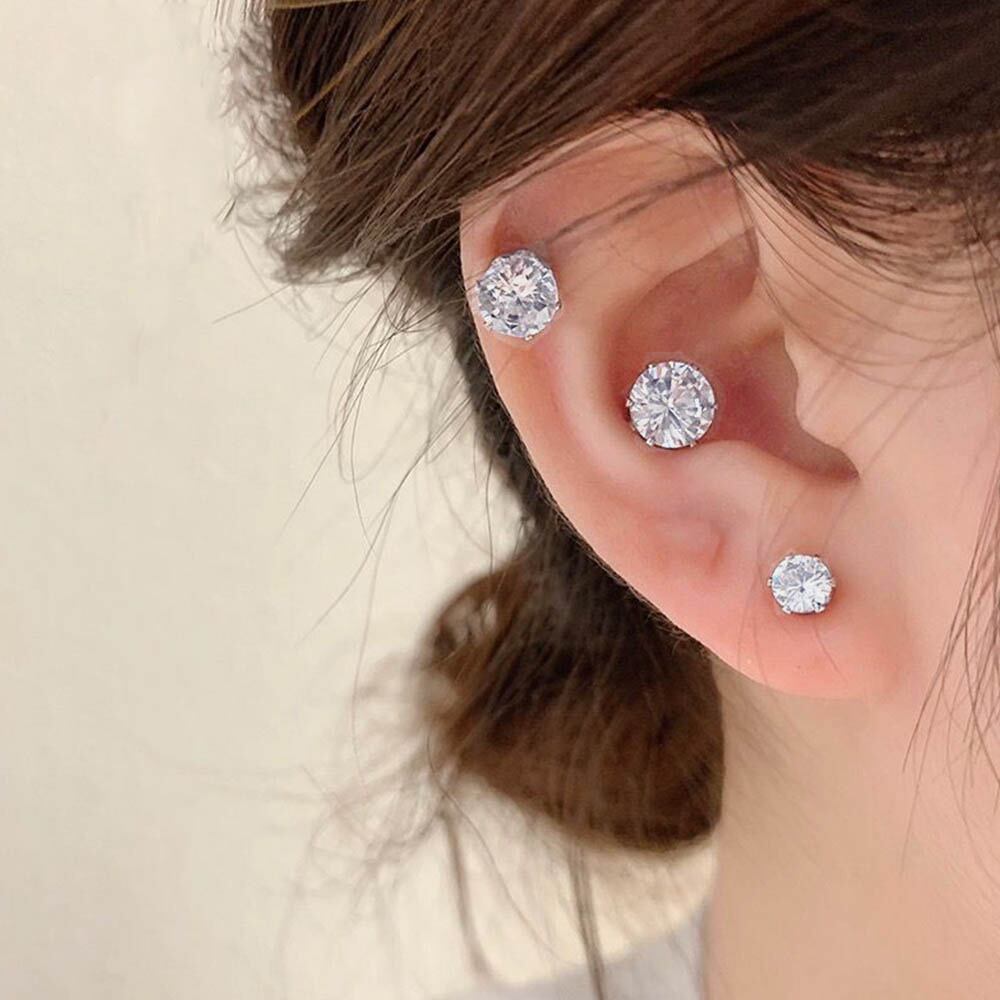 【日本倉庫即納】 磁気 マグネットピアス イヤリング