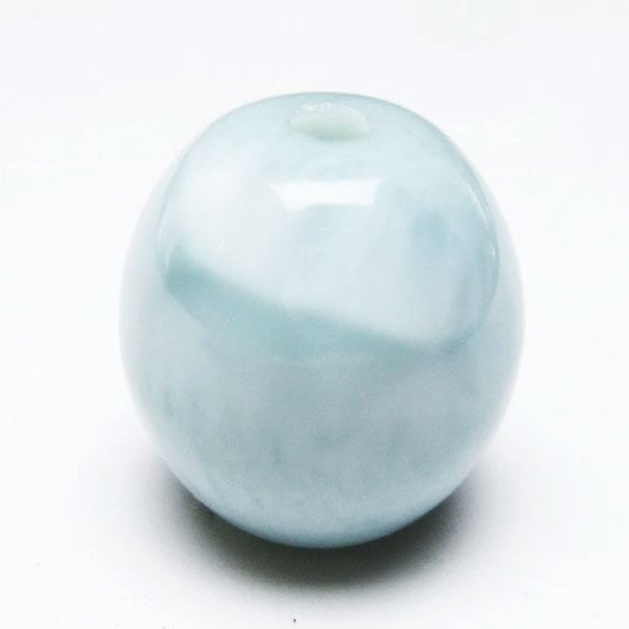 ラリマー パーツ ビーズ 穴あき アクセサリーパーツ ハンドメイド 一点物 メール便可 [M便 1/10] 112-11325