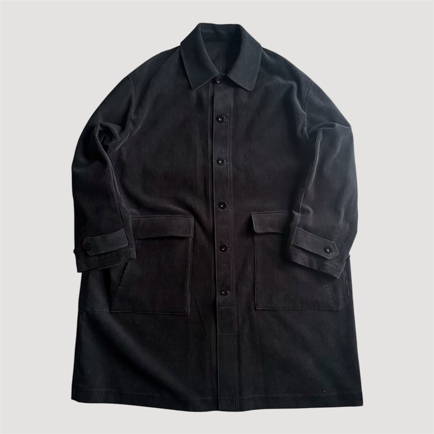 ASEEDONCLOUD/アシードンクラウド Handwerker/ハンドベーカー HW OVERCOAT/Corduroy #262106 DARK GREEN size M