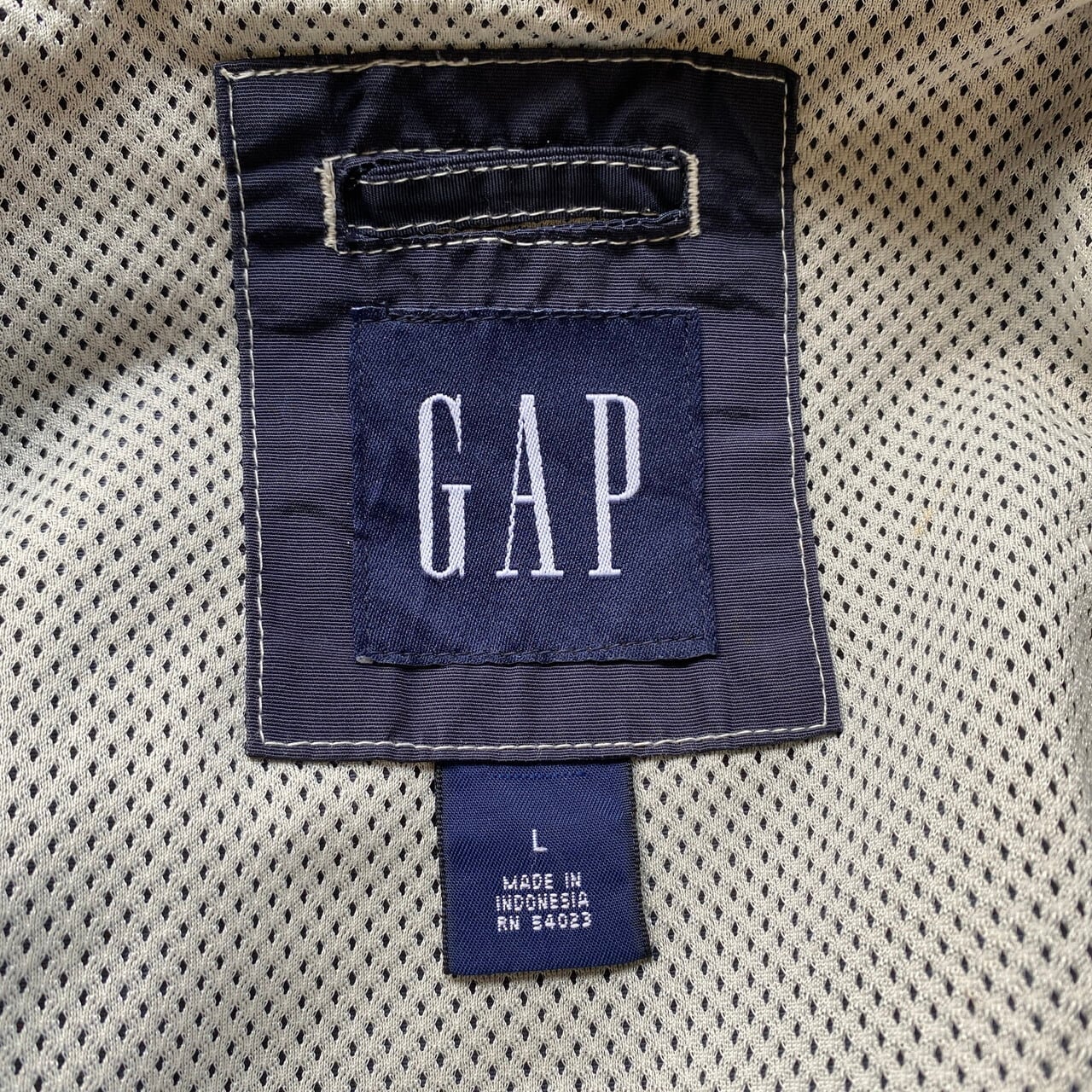 【GAP】00s オールドギャップ 紺タグ 薄手 ナイロンJKT ロイヤルブルー