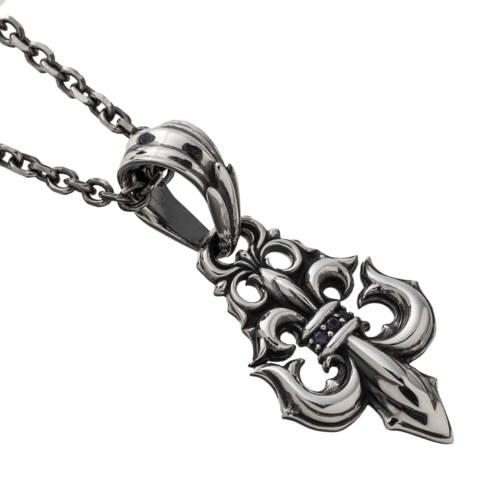 BLENDED FAM シルバーアクセサリー3点 フルールドリスペンダント2 ACP0381 Fleur-de-lis Pendant 2 シルバー