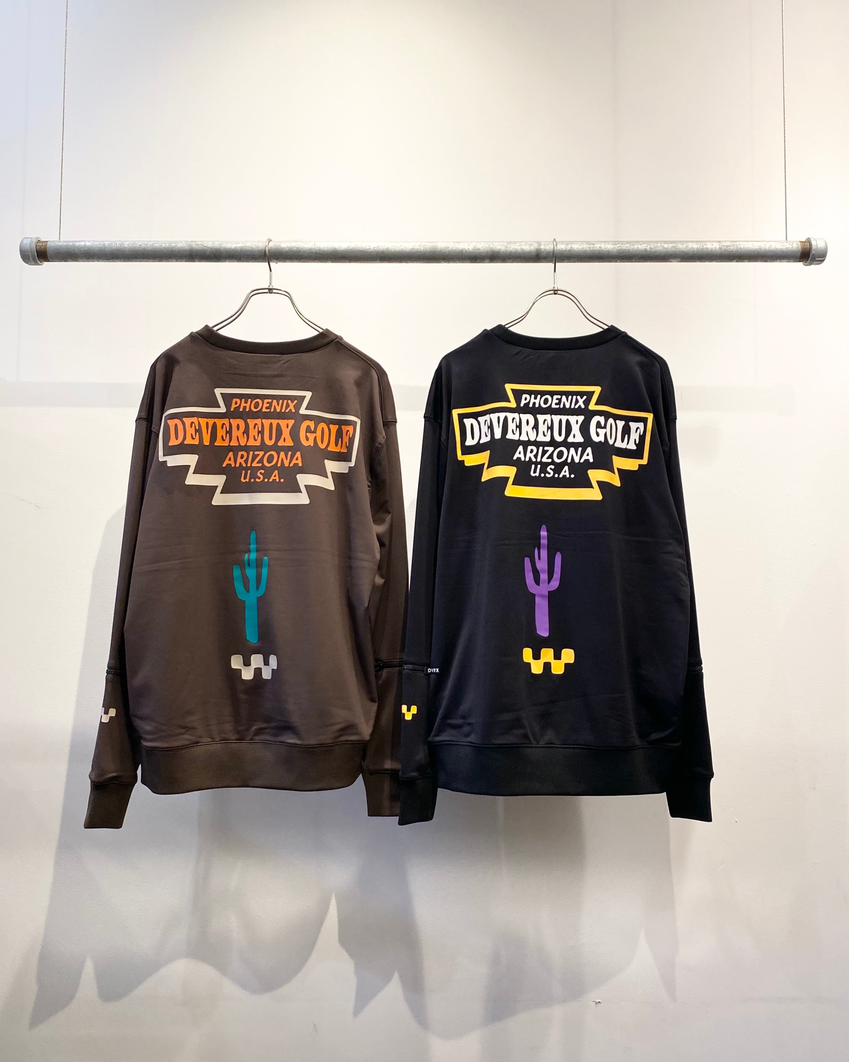 DEVEREUX GOLF】《MEN'S》エッセンシャル インナーモック ロング