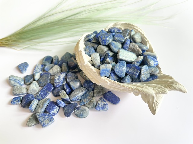 Lapis Lazuli chips / ラピスラズリ細石 50g