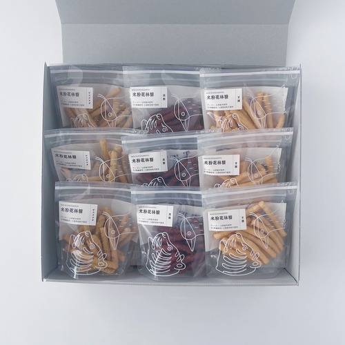 花林糖 黒糖3袋＋甘酒3袋＋ピスタチオ3袋（L-7）