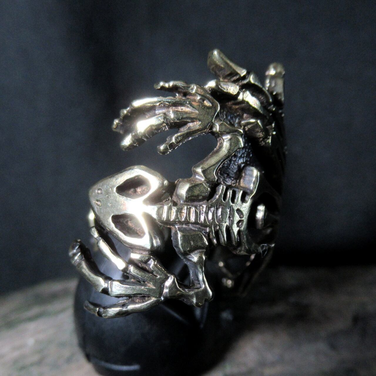 THIRTEEN DESIGNS officialサーティーンデザインズ MAD SKULL RING