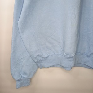 ジャージーズ　クルーネック　スウェット　トレーナー　刺繍　花柄　XL