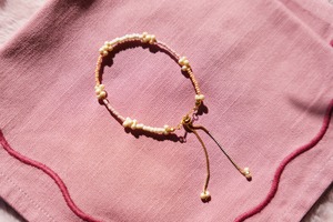 包み合う記憶｜ビーズブレスレット｜ E