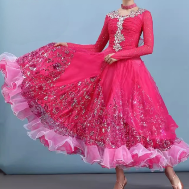 グリッターフローラル・ラグジュアリーデザイン ドレス ds0217