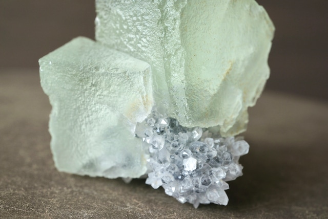 福建省産フローライト/クォーツ Fluorite / Quartz 1758