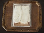 お人形用の白いミトン 画像1