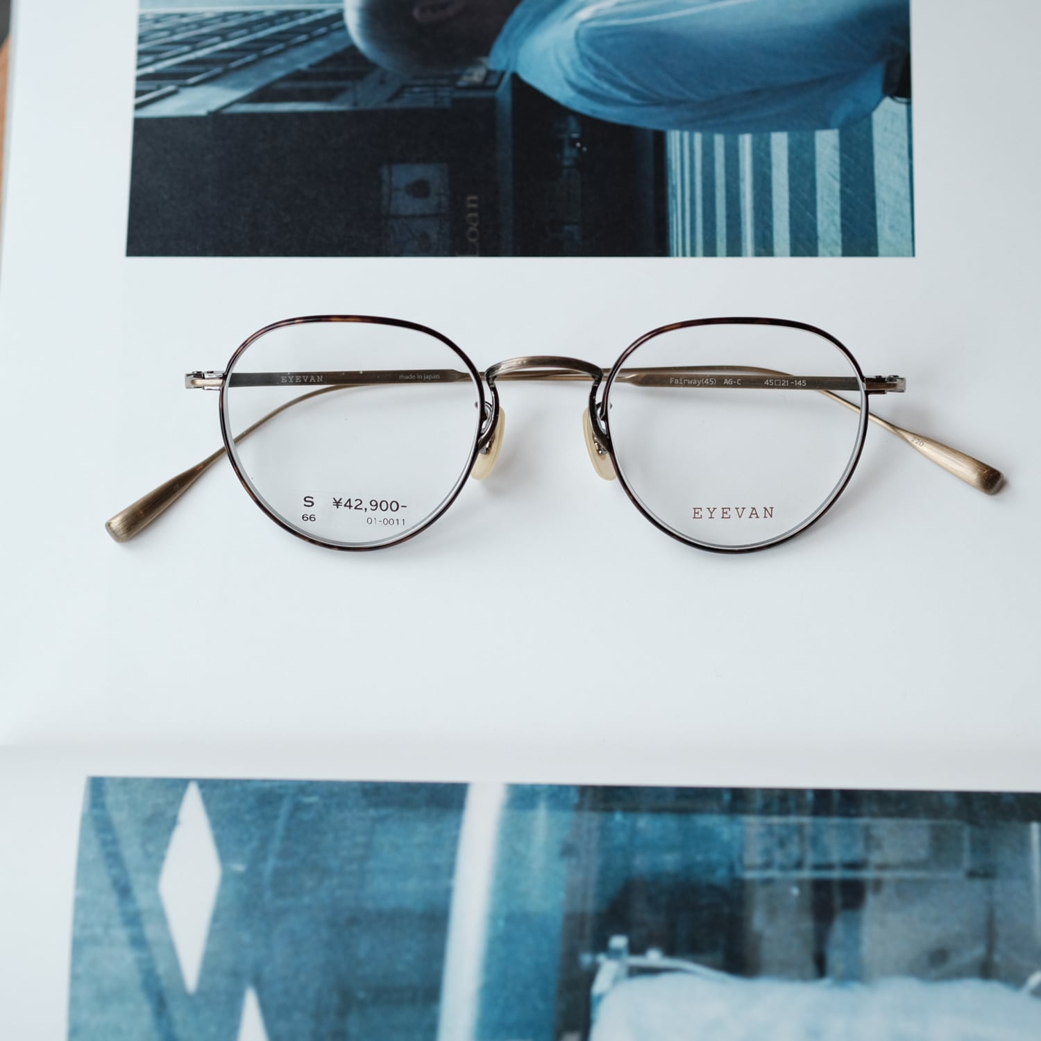 EYEVAN】Fairway(45) - AG-C (Small) | SEESAW SPECTACLES EYEVAN】Fairway(45) - AG-C (Small) | SEESAW SPECTACLES