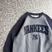 adidas / YANKEES embroidery sweat size L 日本2XO