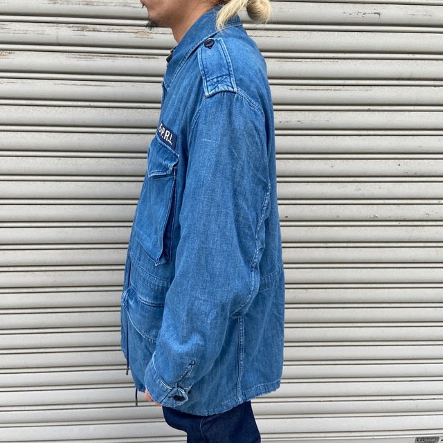 デニム&サプライ　ラルフローレン　M-65フィールドジャケット　デニム　M