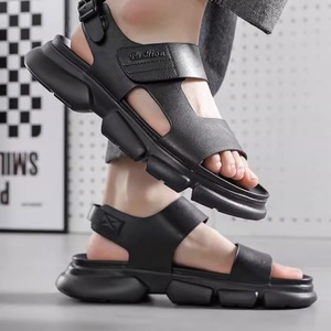 厚底レザービーチシューズ  S0143