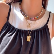 自分で選べるカスタムネックレス［ゴールドチャーム］