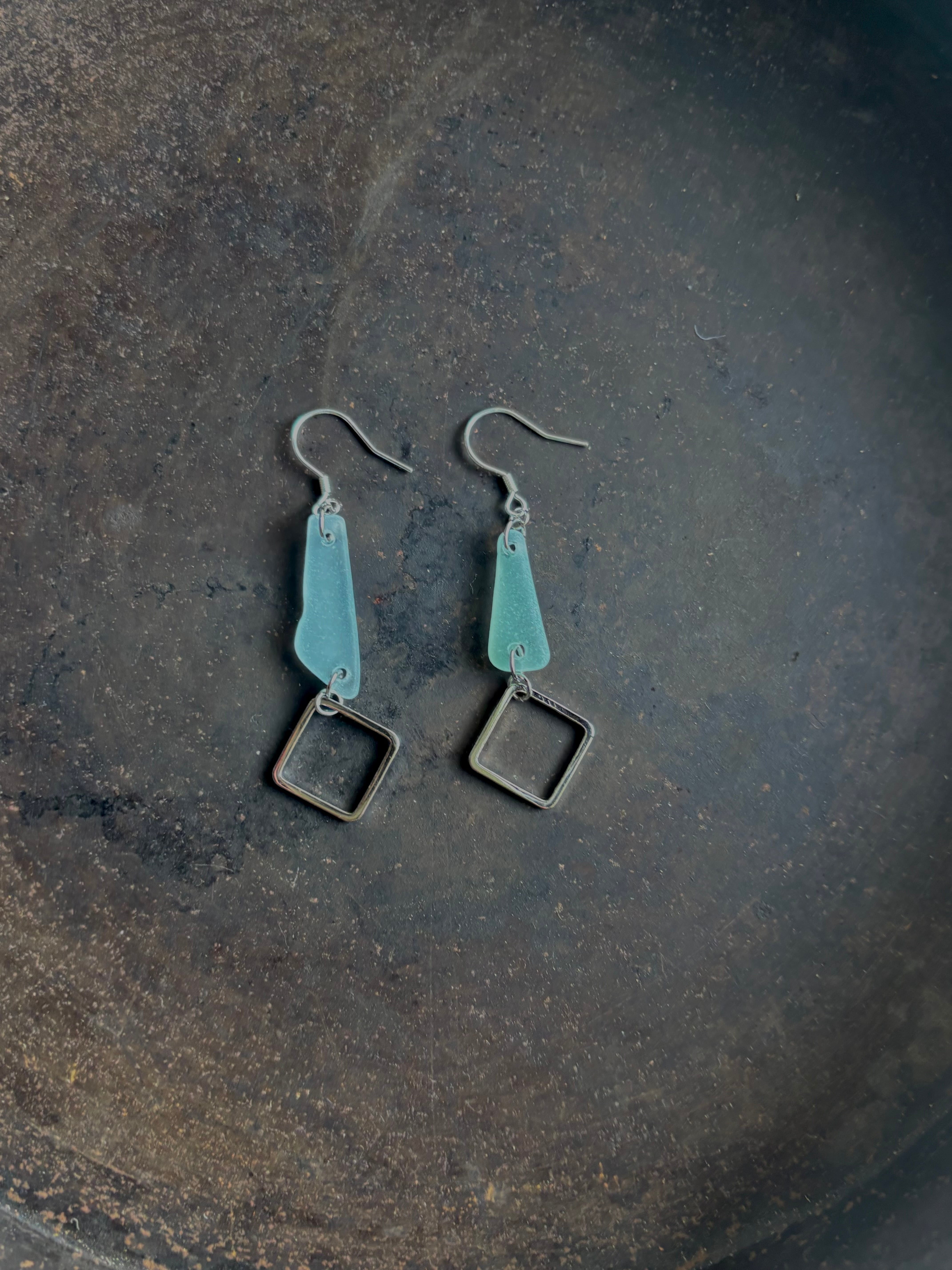 シーグラスピアスorイヤリング/WAVE