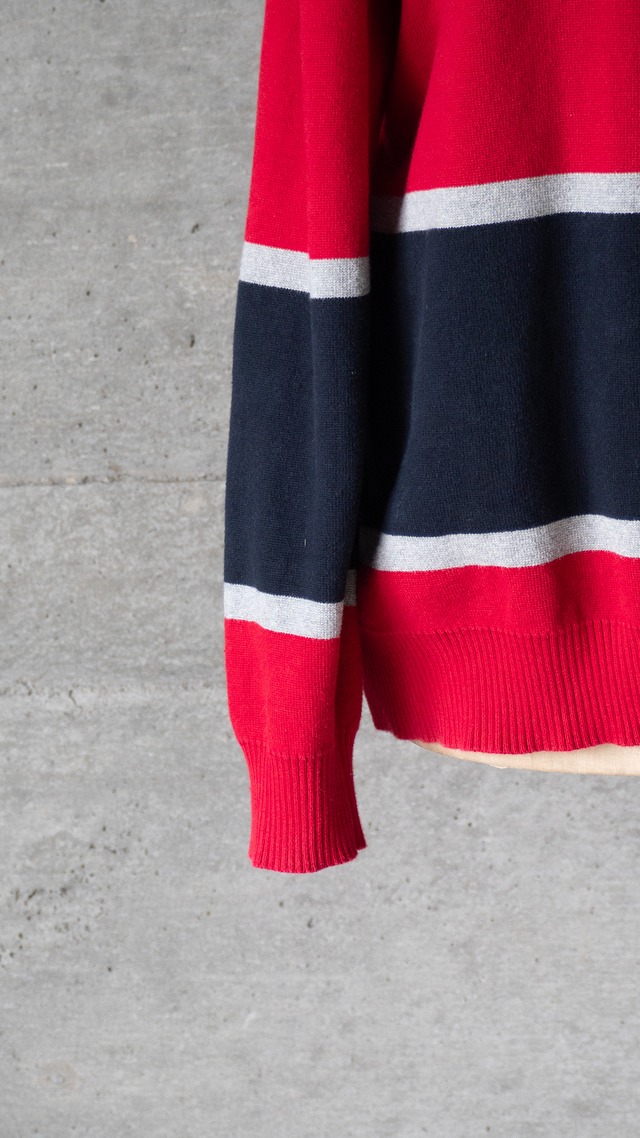 "NAUTICA" used Hatf zip knit pullover